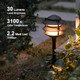 Goodsmann Landscape Lighting 8Pk Pathway Lights Low Voltage With 4Pk 2.2W Led 30 Lumen 4Pk 12V Ac Path Lights 4Pcs 3W Led 180 Lumen Landscape Pathway Lights