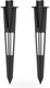 Goodsmann 2Pcs Metal Spikes Stakes With Male Thread 3/4-14Npsm 0.77In For Low Voltage Landscape Lights Compatible With Goodsmann Landscape Lights 9920-1838-02