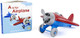Green Toys Airplane & Board Book (Color May Vary)