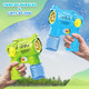 2-Pack Bubble Gun Set With Batteries – Automatic Bubble Blower Toys For Kids & Toddlers 1 Blue + 1 Green Bubble Shooter With Solution Included Outdoor Fun & Ready To Play