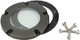 Ironsmith Lighting Products Decorative Solid Brass Cover Kit For In Ground Well Light - Oil-Rubbed Bronze Finish Stainless Steel Screws And Rubber Gasket Included - (Fixture Body Not Included)
