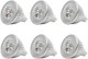 Mr16 Led Light Bulbs 3W Mr16 Base Led 12V 3W(20W Halogen Bulb Equivalent) Cool White Led Bulb Spotlight Bulbs For Landscape Recessed Lighting12V Low Voltage6000K Cool WhiteNot Dimmable6 Pack