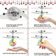Flying Orb Ball Floating Ball For Kids 360° Rotating Hand Controlled Drone Toy Rechargeable Indoor Outdoor Toys Mini Drone Flying Ball For Kids Ages 6 7 8 9 10+ Year Old