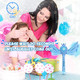 Bubble Machine For Kids Automatic Electric Frozen Toys For Girls Princess Bubble Wand Maker Blower Musical&Light Up Bubble Toys For Toddlers Outdoor 3 4 5 6 7 8 Year Old s