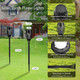 Solar Flame Lights Outdoor 10 Pack Solar Torch Lights With Flickering Flame For Garden Decor - Waterproof Led Torches For Outside Yard Light For Pathway Lawn Patio Halloween Decorations Solar Flame Lights Outdoor 10 Pack Solar Torch Lights With Flickering Flame For Garden Decor - Waterproof Led Torches For Outside Yard Light For Pathway Lawn Patio Halloween Decorations