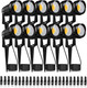 12W Led Landscape Lights Low Voltage 3000K Warm White 12V Ac/Dc Waterproof Outdoor Spotlights Ip65 Garden Pathway Lights With 12 Spike Stands For Tree Garden Yard Pathway (12 Pack)