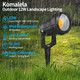 12W Led Landscape Lights Low Voltage 3000K Warm White 12V Ac/Dc Waterproof Outdoor Spotlights Ip65 Garden Pathway Lights With 12 Spike Stands For Tree Garden Yard Pathway (12 Pack)