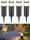 Leonlite Low Voltage Path Lighting Led Landscape Bollard Pathway Light 12V Landscape Lights Outdoor Aluminum Housing Ip65 Waterproof 50000 Hours Lifespan 3000K Warm White Pack Of 4