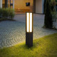 Landscape Path Light Stainless Steel 8W 800Lm Luxury Led Lighting 32 Inches Modern Outdoor Bollard Lighting For Lawn Patio Courtyard And Driveway Decoration