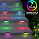 Solar Step Lights Outdoor 16 Pack Solar Deck Lights Waterproof Outdoor Lighting For Patio Fence Stairs Post Railing Yard And Garden (Warm White 16 Pack)
