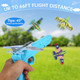 Manmel 12 Pack Airplane Launcher Toys For Kids 2 Launchers And 10 Foam Glider Indoor Outdoor Flying Toys For Boys Girls 4-8 Years Old Plane Party Favors Birthday s For Toddlers