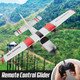 Rc AirplaneRc Plane 2.4Ghz 2 Channels Rtf Rc Aircraft With 3-Axis Gyro For Beginner Easy To Speedy Fly Glider Toys With 2 Extra Batteries [ 3 Batteries ] White
