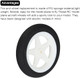Meccanixity Rc Airplane Wheels Od 3.07" Xid 0.07"White Rc Airplane Aircraft Sponge Wheels Rc Aircraft Foam Wheel Replacement For Diy Rc Model Plane Aircraft Pack Of 3