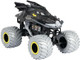 Monster Jam Official 1:24 Scale Diecast Monster Truck (Series 19 Batman Silver Tires)