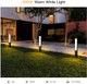 Pathway Light 39.4" Outdoor Path Lamp Hard Wired Ac100-240V Walkway Lawn Lights 3000K Led Landscape Bollard Lighting Ip65 Waterproof Patio Garden Lantern For Outside Yard Ground Stake Sidewalk