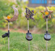 Solar Lights Outdoor Garden Decorative Metal Fairy Moon Star Stainless Steel Stake Light Decorative Waterproof Led Yard Decor For Pathway Lawn Patio Courtyard Backyard (Fairy)