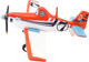 Planes No.7 Orange Dusty Crophopper 1:55 Metal Diecast Planes Fire And Rescue Educational Toys Decorative s
