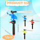12 Pack Flying Toy Hand Helicopter Flying Planes Toys Plastic Flying Helicopter Airplane Toys For Kids Outdoor Party Favors Classroom Prizes Birthday Random Color