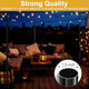 String Light Poles For Outside Deck 2 Pack 8Ftheavy Duty Metal Garden Outdoor Light Poles For Solar String Light Bulbs Hanging Kit For Yard Garden Fence Post Deck Party Wedding String Light Poles For Outside Deck 2 Pack 8Ftheavy Duty Metal Garden Outdoor Light Poles For Solar String Light Bulbs Hanging Kit For Yard Garden Fence Post Deck Party Wedding