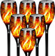 Otdair 96 Led Solar Lights Outdoor d 6 Pack 43" Tall & Super Larger Size Waterproof Solar Torch Light With Flickering Flame 2200Mah Solar Tiki Torches Decoration Lights For Path Yard Garden