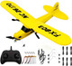 Rc Plane 2.4Ghz 2 Channels Epp Foam Remote Control Airplane Radio Control Cessna Aircraft Easy To Fly Rc Glider Toys For Kids Boys And Beginners With 3 Batteries