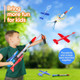 Launcher Toys Airplane Launcher For Kids Foam Glider Slingshots Catapult Plane Toy For Boys & Girls Outdoor Flying Toys Birthday s For Boys Girls 4 5 6 7 8 9 10 11 12 Year Old