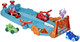 Pj Masks Animal Power Smash And Zoom Racetrack Preschool Toy Zoomzania Raceway Vehicle Playset With 4 Cars For Kids Ages 3 And Up ( Exclusive)