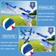 2 Pack Airplane Launchers Toy For Kids Toy Plane Outdoor Toys For Boys Flying Toys Birthday s For Boys Girls 4 5 6 7 8 9 10 11 12 Year Old