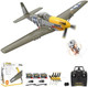 Volantexrc Brushless Rc Planes For Adults 4 Channel Rtf P-51 Mustang Rc Airplane Fighter 6-Axis Gyro 3 Flight Modes One-Key Aerobatic Wingspan 500Mm Fuselage 396Mm Suitable For Expert Pilot