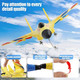 Su-27 Rc Plane Remote Control Airplane Blue And Yellow Rc Jets Aircraft For Beginners Adults