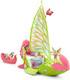 Schleich Bayala — Sera'S Magical Flower Boat Playset 40-Piece Boat Play Set With Fairy Figurine Unicorn Figurine And Treasure Chest Fairy Toys For Girls & Boys Ages 5+