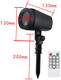 Outdoor Laser Light Christmas Projector Light Waterproof Led Landscape Spotlight With Rf Remote Control Red And Green Stars For Xmas Holiday Party Wedding Garden Home