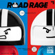 Sharper Image Road Rage Rc Speed Bumper Cars Mini Remote Controlled Ejector Vehicles 2 Player Head To Head Battle Crash Into Opponents 2.4 Ghz Red And Blue Ages 6 And Up