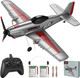 Rc Plane For Kids - 2.4Ghz 3-Channel Remote Control Airplane Toy With 6-Axis Gyro 2 Speeds 2 Batteries P51 Rc Airplane Foam Glider - For Boys & Girls
