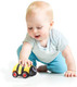 Skylety 6 Pieces Animals Pull Back Cars Friction Powered Push And Go Back And Forth Vehicles Car Toys Friction Powered Vehicle Playset Toys