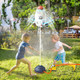 Tansar Sprinkler Rocket Launcher Outdoor Water Toys For Kids Summer Outside Game Holiday & Birthday Ideas For Boys Girls Age 3 4 5 6 7 8 Year Old Gray