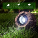 Timeflies Solar Rock Lights Outdoor 2 Pack Super Bright Solar Spot Lights Outdoor Ip65 Waterproof Solar Yard Lights Auto On/Off Garden Decor For Outside Paths Sidewalks Yards Landscapes Patios