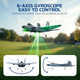 Rc Plane Remote Control Airplane Drone For Kids And Beginners F-22 Glider Fighter Jet Ready To Fly 2Ch 2.4Ghz Flying Toys With Led Lights 2 Takeoff Modes Auto Balance 2 Batteries