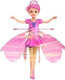 Little Flying Fairy Levitation Girl Dancing Sensory Toy - Cute Gesture Sensing Toy For Children- Inductive Aircraft With Sensors - Mini Flying Toy Helicopter-Pink
