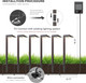 Equinox Outdoor Low Voltage Landscape Lighting 0.6W Led 3100K Warm White Metal 12V Pathway Lights Charcoal Brown 8Pk Kits With Connector And Stake (8Pack) Equinox Outdoor Low Voltage Landscape Lighting 0.6W Led 3100K Warm White Metal 12V Pathway Lights Charcoal Brown 8Pk Kits With Connector And Stake (8Pack)