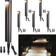 Low Voltage Pathway Lights Led Landscape Path Lights Outdoor Waterproof Ip65 Wired Black Aluminum 5W 200Lm For Walkway Sidewalk 4 Pack