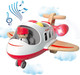 Kids Airplane Toy With Sound And Light Mini Airliner For 18 Months To 5 Years Old Boys