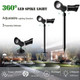Yashida Outdoor Landscape Led Lighting Dc12-24V 3W Ip67 360 Degree Universal Rotary Led Spike Light Kit Waterproof Led Spotlight With Spike Pole For Lawn Decorative Lamp Warm White 2700K Yashida Outdoor Landscape Led Lighting Dc12-24V 3W Ip67 360 Degree Universal Rotary Led Spike Light Kit Waterproof Led Spotlight With Spike Pole For Lawn Decorative Lamp Warm White 2700K