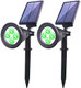 Clordeal Solar Lights Outdoor Waterproof 2 In 1 Led Landscape Lights 4 Led Solar Flag Pole Light Garden Pathway Yard Patio Lawn Decorative Lighting (Green) Clordeal Solar Lights Outdoor Waterproof 2 In 1 Led Landscape Lights 4 Led Solar Flag Pole Light Garden Pathway Yard Patio Lawn Decorative Lighting (Green)