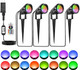 Zuckeo Outdoor Landscape Spotlights Rgb Color Changing Landscape Lights With Transformer And Wire All In One Kit Low Voltage Led Spot Lights (4Pack) Zuckeo Outdoor Landscape Spotlights Rgb Color Changing Landscape Lights With Transformer And Wire All In One Kit Low Voltage Led Spot Lights (4Pack)