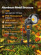 Zuckeo Led Landscape Lighting Low Voltage Pathway Lights 12V 24V Landscape Light Kit Outdoor Aluminum Landscape Spotlights Path Lights Waterproof For Garden Yard House Decoration(12Pack)