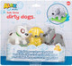 Alex: Dirty Dogs Bath - Bathtime Water Toys, 3 Dog Figures To Clean, Magic Dirt Spots Disappear In Warm Water, Kids-Toddlers-Babies Ages 6 Mo+