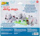 Alex: Dirty Dogs Bath - Bathtime Water Toys, 3 Dog Figures To Clean, Magic Dirt Spots Disappear In Warm Water, Kids-Toddlers-Babies Ages 6 Mo+