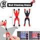 Amor Present 42Pcs Wall Climbing Ninjas Party Favors, Ninja Toys With Diy Stickers Sticky Rolling Men Stretchy Climbers Window Crawlers For Kids, Classroom Treasure Box Carnival Prizes Bulk Pinata Stu