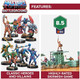 Archon Studio Battleground Rpg Expansion Set - Wave 3 Evil Warriors Faction - Includes 2 Character Minis Whiplash And Stinkor, Terrain, Rules And More - For Ages 14+